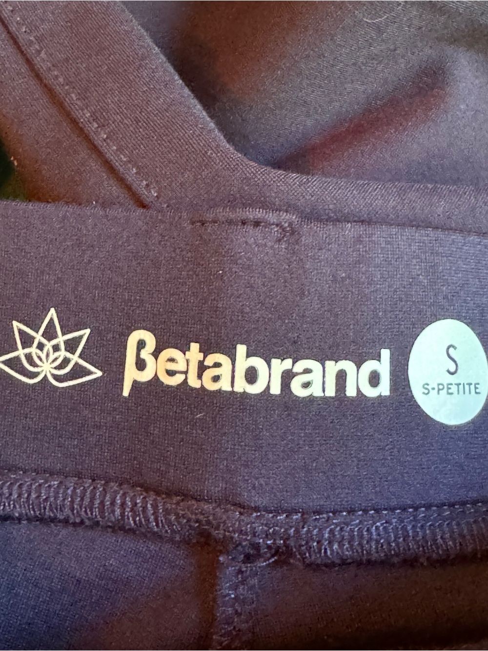 Betabrand Straight-Leg Ponte Pants in Navy - Picture 5 of 5